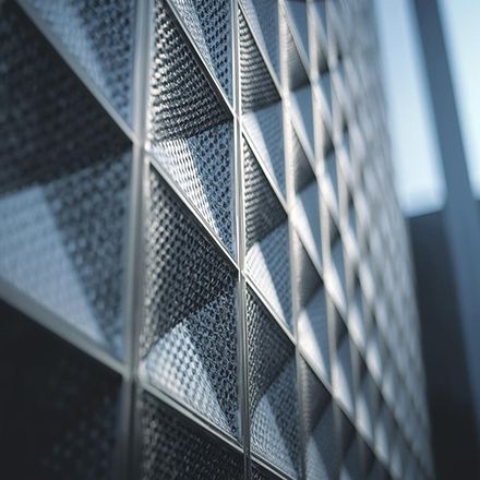 Expanded Mesh Metal Panels
